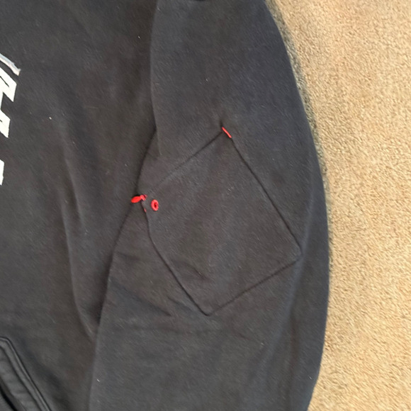 Vintage Nike Ohio State Buckeyes Hoodie Mens XL Black Embroidered - Picture 5 of 16